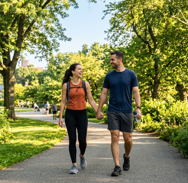 Statistici pe ecranul telefonului cu date despre activitate